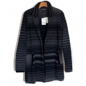 Lucky Brand | Car Coat Striped Sweater Size Small